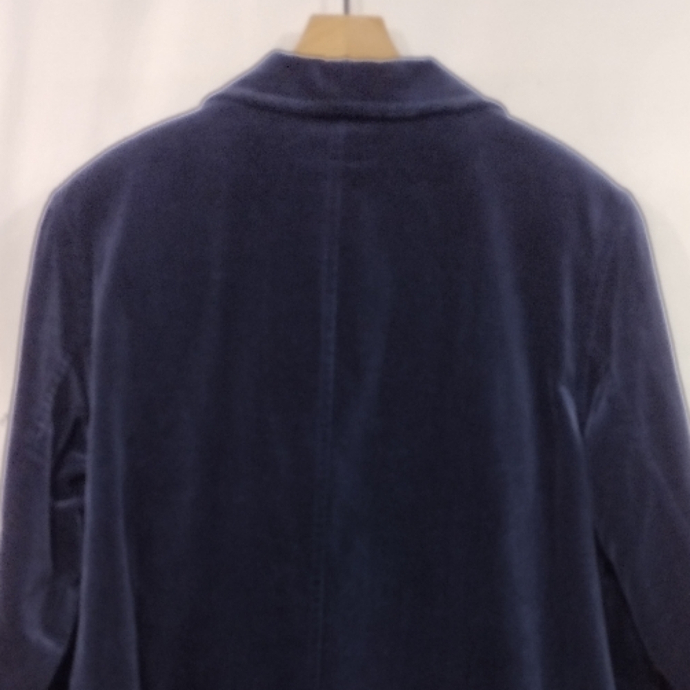 NWT Liz Claiborne Ribbon Candy Velour Double Breasted Blazer Jacket Womens 2X - Picture 6 of 9